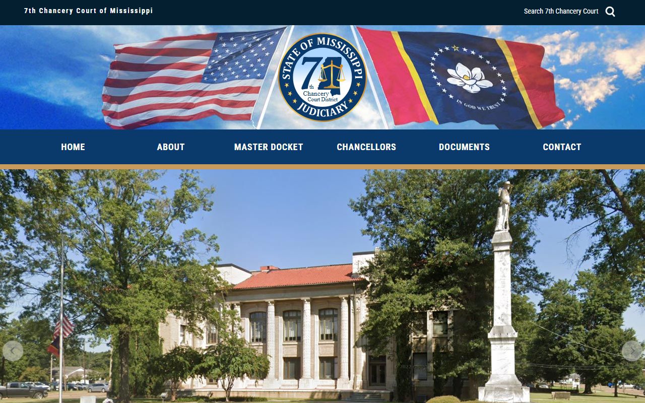Tunica County Seventh Chancery Court District docket and court records site